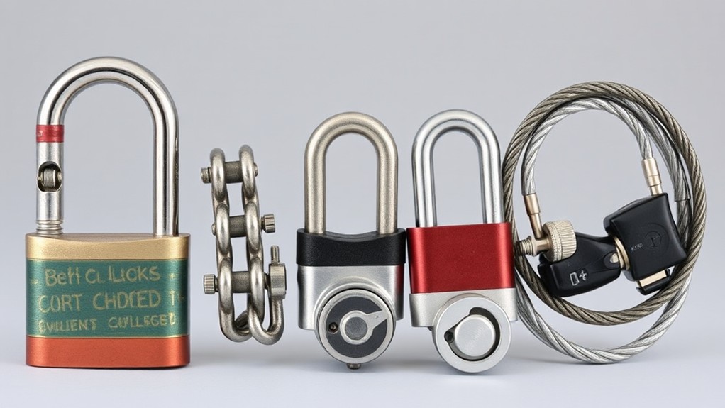 types of locks explained